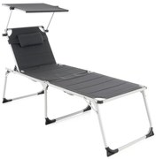 Șezlong XXL pentru seniori, foarte înalt