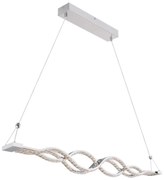 Lustra suspendata LED dimabila cu telecomanda design modern PILLA crom 67109-30 GL