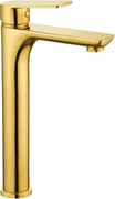 Mexen Alfa baterie de lavoar înaltă, aurie - 745710-50