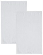Prosoape albe 2 buc. din bumbac cu uscare rapidă, din frotir 90x140 cm Quick Dry – Catherine Lansfield