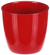 Vase de flori din ceramică Teracotă, diametru 12cm, roșu