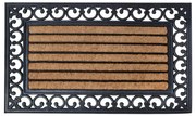 Covoraș intrare cu fibre de cocos Esschert Design Geometry, 45,4 x 75,5 cm