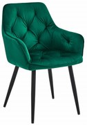 Scaun Bucatarie/Dining Yorks Catifea Verde