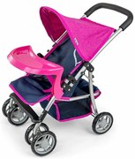 Milly Mally Cărucior sport pentru păpuși KatePrestige, roz