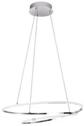Lustra suspendata LED design modern Viarregio crom