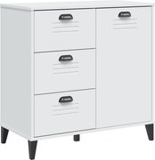 vidaXL Dulap „VIKEN”, alb, 80x40x80 cm, lemn prelucrat