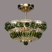 Plafonier cristal Bohemia L15 365/03/6 olivine