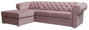 Coltar extensibil stanga roz deschis Valentino
