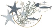 Mauro Ferretti Panou Fier Stele De Mare cm 95,3X5X53,3 | Aosom Romania