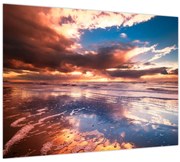 Tablou - Plaja de seară (70x50 cm)