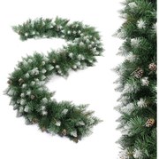 Ghirlandă decorativă de Crăciun, 270 cm