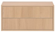 Boxie dulap de perete cu 2 sertare 40x80x37 cm stejar sonoma