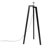Lampă de podea neagră fără abajur - Puros