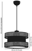 Lustră cu cablu HALO 1xE27/60W/230V crem/bej
