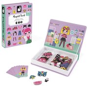 Janod - Set interactiv magnetic MAGNETIBOOK fetiță