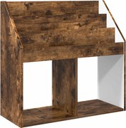 vidaXL Raft pentru copii Stejar fumuriu 72,5 x 29,5 x 69 cm