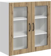vidaXL Dulap de bucătărie Stejar Artizanal 80 x 31 x 80 cm