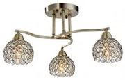 Plafoniera clasica 3 becuri E14 LIZA 955LIZA3/AB ELMARK