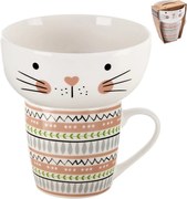 Set cană și bol 2 buc. din porțelan 350 ml – Orion