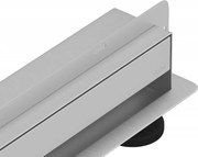 Mexen Flat Wall scurgere liniară de perete 2în1 100 cm, inox - 1030100