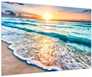 Tablou - Plaja de la mare (90x60 cm)