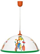 Lustră copii pe cablu FISH 1x27/15W/230V