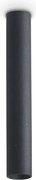 Spot aplicat tavan LOOK LED PL1 ROUND D30 H200 ON-OFF NERO 3000K