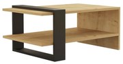 Măsuță de cafea Yonca Anthracite and SapphireOak