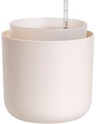 Ghiveci cu auto-irigare Plastia Tolita, bej, diam. 19 cm, diam. 19 cm