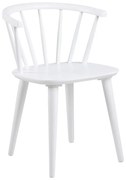 Scaun de dining alb Ida – Actona