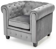 Fotoliu relax Elma (gri + negru). Promo -6%. 1039520