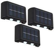 SET 3x corp de iluminat LED solar SOLAR LED/0,8W/3V 6500K IP44 Globo 36492-3
