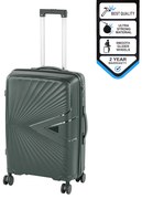TraveLux Endure valiză medie cu capac dur 68x45x25 cm verde închis