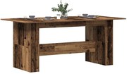 vidaXL Masă de bucătărie, lemn vechi, 180 x 90 x 76 cm, PAL
