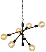 Pendul cu 6 brate design Industrial style NASHVILLE/H6/B