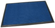 Covoraș pentru curățare textil Waves 45 x 75 x 0,8 cm, albastru