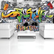 Fototapet - Graffiti colorat (254x184 cm)