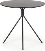 OFERTA Masa de dining neagra PHANTOM 80x80 clasa II