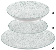 Set vesela de masa JASMIN, 18 bucati