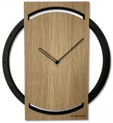 Ceas de perete elegant WOOD OAK 2