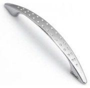 Maner Mobila haaus Noktali, Satinat, din Metal, 96 mm