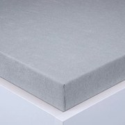 decoDoma Cearşaf cu elastic frotir EXCLUSIVE gri 90 x 200 cm