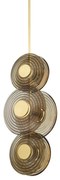 Lustra suspendata LUX Sticla, Fumurie, Otel, GRISTON PI1892706-AGB-CE HVL