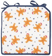 Pernă de scaun Home Elements Gingerbread alb , 40x 40 cm