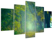 Tablou cu drum dea lungul cu copaci (150x105 cm)