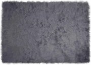 vidaXL Covor din Lână Faux Tafalla Antracit 120 x 170 cm Poliester