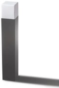 Stalp de iluminat exterior modern IP54 SORANO H-50cm gri