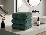 Prosop de maini Classic 50 x 100 cm verde Inchis, 100% bumbac