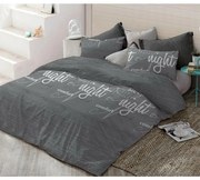 Lenjerie de pat din bumbac Beautiful sleep - Greydream, 140 x 200 cm, 70 x 90 cm