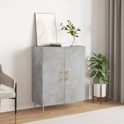 vidaXL Dulap, gri beton, 69,5x34x90 cm, lemn compozit